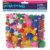 Tinsel Pom Poms Brights Assorted