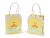 Yellow Duck 2.5 X 3 Inches Embossed Favor Bag