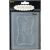 Embossing Folder Thank You Script 4.25 X 5.75 Inches