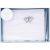 Guest Book Set with Pen 6 X 9 Inches White Organza Ruffle