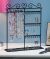 Metal Jewelry Display Stand 12 X 3.5 X 14 Inches Black