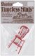 Timeless Miniatures Metal Red Chair