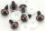Shank Back Animal Eyes with Plastic Washers 20 mm Brown
