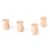Wood Turning Shapes Candle Cup 1 Inches