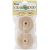 Wood Turning Shapes Toy Wheel 2 Inches