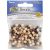 Round Wood Beads 6 mm Earth Tones