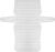 Plastic Canvas Shape Clutchbag 13 X 14 Inches Clear