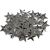 Star Sequins Silver 18mm