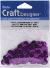 Cupped Sequins Purple 8mm