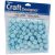 Acrylic Pom Poms Light Blue 0.5 Inch