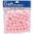 Acrylic Pom Poms Light Pink 0.75 Inch