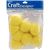 Acrylic Pom Poms Yellow 2 Inches