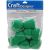Acrylic Pom Poms Kelly Green 2 Inches