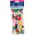 Acrylic Pom Poms Multi 0.25 Inches