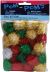 Iridescent Christmas Darks Pom Pom 1 inch