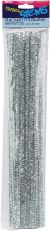 Tinsel Stems 6mm Silver
