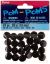 Acrylic Pom Poms Black 10mm