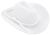 Cowboy Hat with Rope Trim 1.25 Inches White