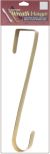 Metal Door Hanger 12 Inch Gold