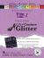 Cut and Emboss Cardstock Pad 4.25 X 5.5 Core Couture Glitter