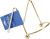 Easel Metal Display Stand Gold 2 Inches
