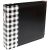 Album 12 x 12 D Ring Buffalo Check Black