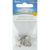 Flat Pad Earring Posts and Butterfly Clutches 10 mm Surgical Steel