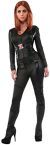 Secret Wishes Womens Marvel Universe Captain America The Winter Soldier Deluxe Black Widow Costume Multicolor Medium