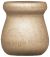 Wood Turning Shapes Candle Cup 1.625 Inches