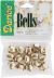 Jingle Bells Gold 0.5 Inch