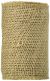Burlap Ribbon Natural Sewn Edge 6 Inches X 5 Yards