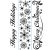 Seasonal Theme Embossing Folder Borders 1.5 X 5.75 Inches