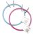Spring Tension Hoop 5 Inches Assorted Colors