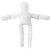 Muslin Doll Natural Color 8 Inches