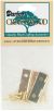 Iron Hinges with Brass Plated Screws 1.25 Inches