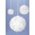 Tissue Paper Pom Pom Kit White