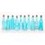 Darice Glass Bottle Blue 5 Inch 1 Pack of 70 Pieces