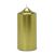 Pillar Candle Mettalic Green 2.8 X 6Inches