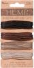 Hemp Cord Set Assorted Earthy Colors 120 feet