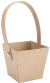 Paper Mache Basket Square 3 X 3 Inches