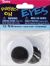 Paste On Wiggle Eyes 40mm Black