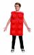Boy S Brick Child Costume Red Medium 7 8 