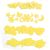 Dream Sequins Sequin Pack Cream Yellow