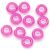 Pony Beads Hot Pink 6mm X ?9mm