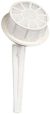 Darice Styro Foam Bouquet with Handle White