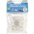 Stretch Band Bracelet Loops With S Clips White