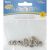 Brass Tie Tacks with Clutch Nickel Plated