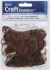 Curly Doll Hair 0.5 oz Auburn Brown