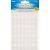 Adhesive Paper Butterfly Tags 0.5 Inch White