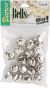 Jingle Bells Silver 0.875 Inch
